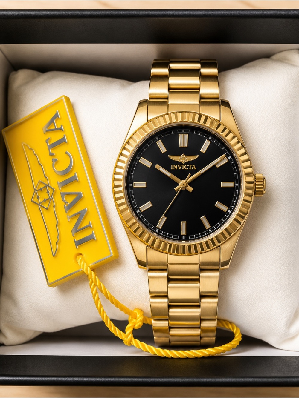 Invicta Specialty I 69006 Men’s 40mm Gold Watch NWT